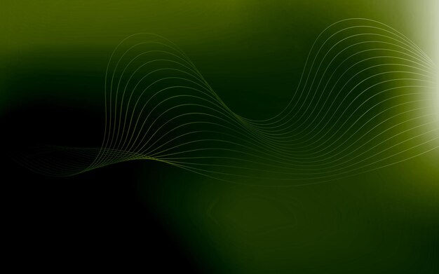 Diseño de fondo abstracto HD Color verde de verano
