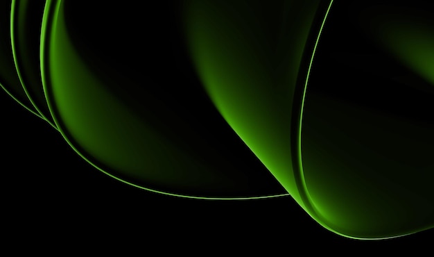 Diseño de fondo abstracto HD verde activo