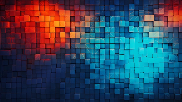 Diseño de fondo abstracto mosaico