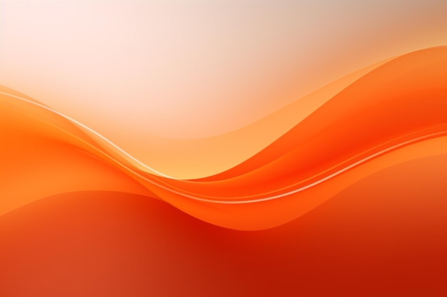 Diseño de fondo abstracto en naranja