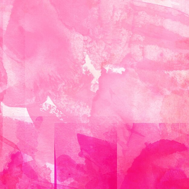 Foto diseño de fondo de acuarela rosa abstracta textura pintada de lavado aqua de cerca