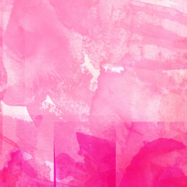 Diseño de fondo de acuarela rosa abstracta textura pintada de lavado aqua de cerca