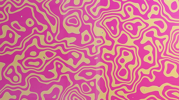 diseño de fondo de arte digital de onda colorida abstracta