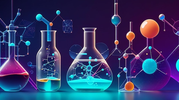 Diseño de fondo de ciencia