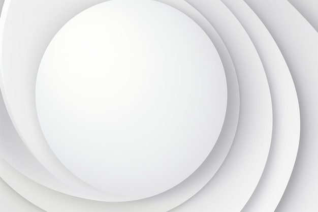 Foto diseño de fondo de círculo blanco con hermoso gradiente