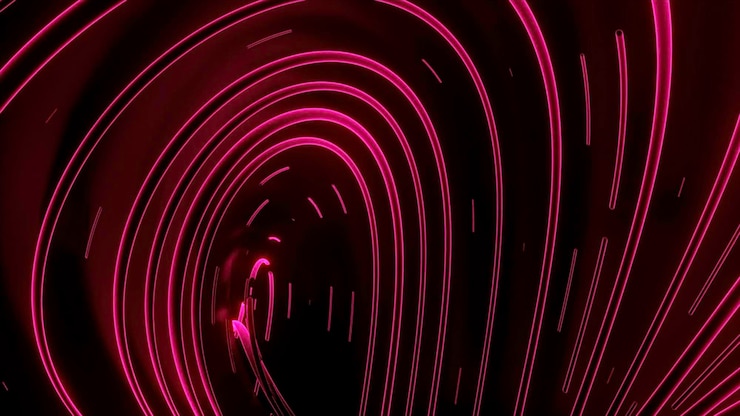 Foto diseño de fondo de color rosa brillante y verde con luz brillante en un fondo de colores ricos hecho en d