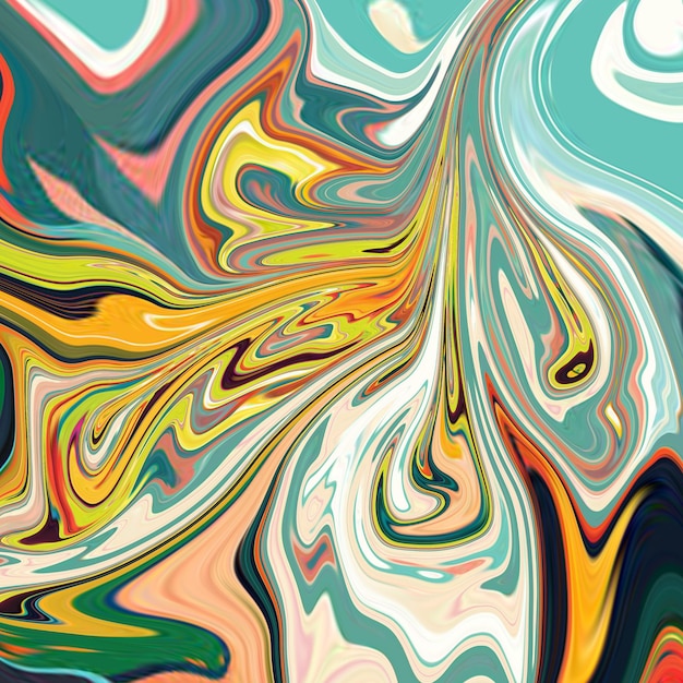 Diseño de fondo de colores gradientes líquidos
