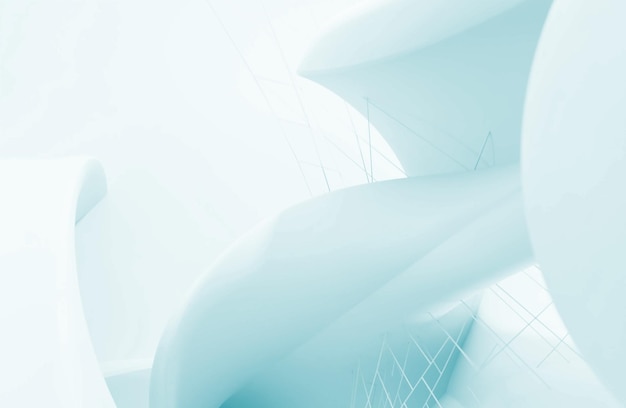 Diseño de fondo creativo abstracto acuático ligero