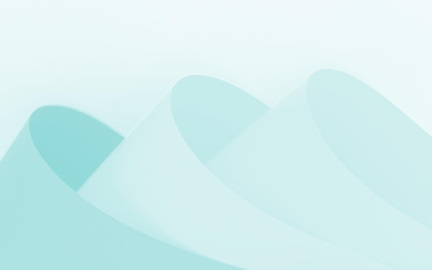 Diseño de fondo creativo abstracto azul claro suave