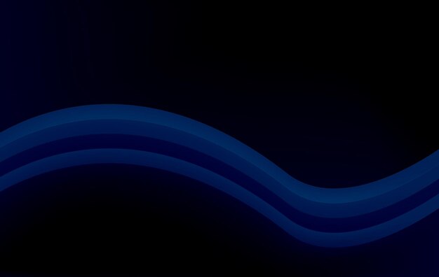 Diseño de fondo creativo abstracto azul oscuro de la naturaleza