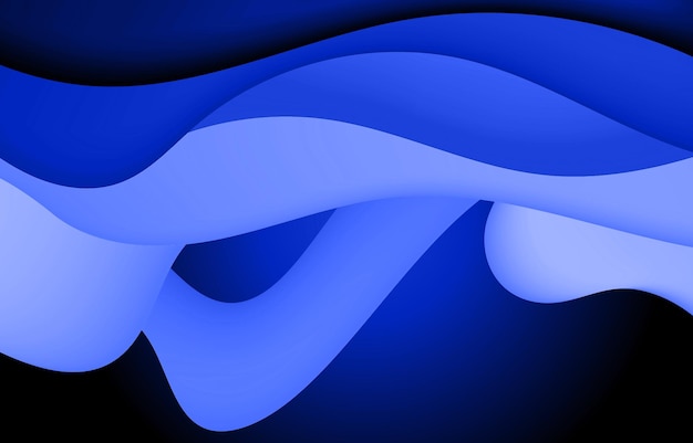 Diseño de fondo creativo abstracto de Blue Bolt