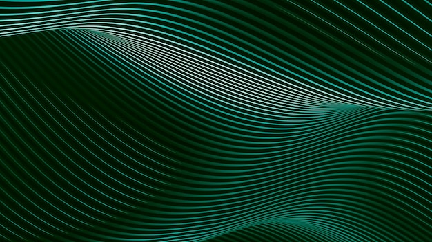 Diseño de fondo creativo abstracto de cian oscuro puro