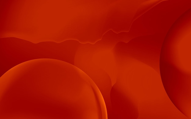Diseño de fondo creativo abstracto de naranja oscuro fácil