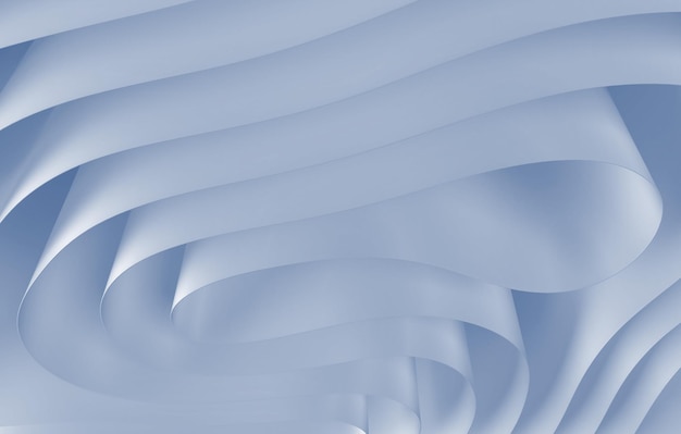 Diseño de fondo creativo abstracto de satén duro ligero azul suave