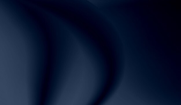 Diseño de fondo creativo abstracto de satén oscuro y azul suave