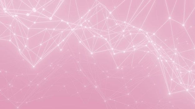 El diseño de fondo creativo Light Techno Pink Abstract