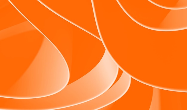 Diseño de fondo creativo de luz naranja fácil y abstracto