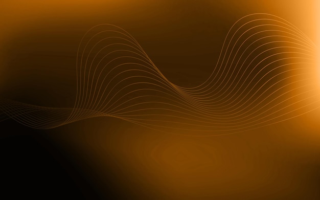 Diseño de fondo creativo romántico y abstracto de naranja