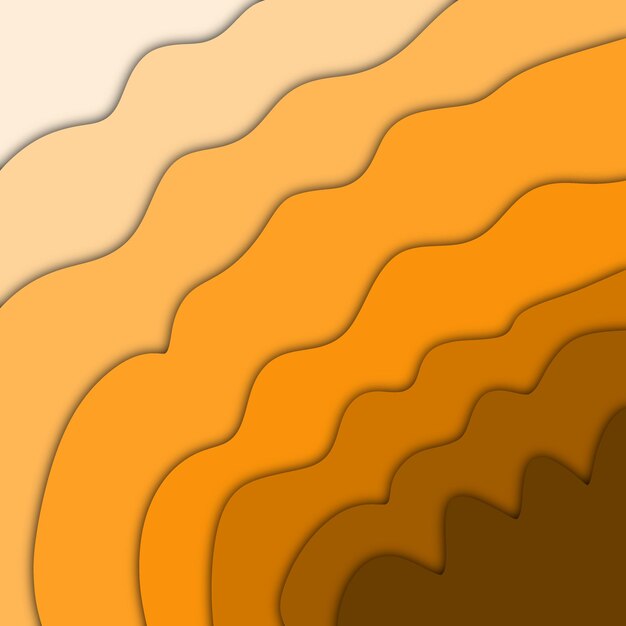 Diseño de fondo de estilo de corte de papel verde