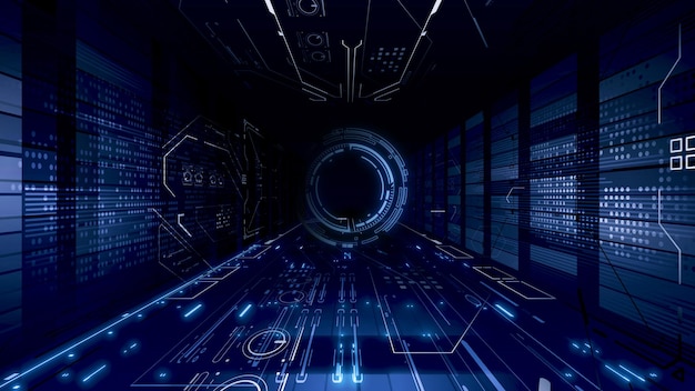 Diseño de fondo de estilo de tecnología de datos fotográficos