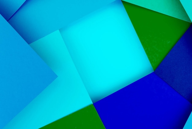 Diseño de fondo de formas geométricas abstractas de papel