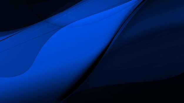 Diseño de fondo geométrico 3D abstracto azul del cielo