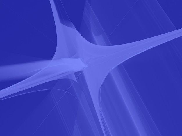 Diseño de fondo geométrico 3D abstracto azul ultramarino ligero