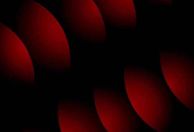 Diseño de fondo geométrico 3D abstracto de color rojo turco oscuro