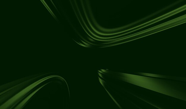 Diseño de fondo geométrico 3D abstracto Color verde máximo
