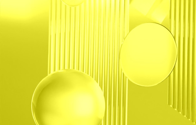 Diseño de fondo geométrico 3D abstracto Color verde oliva