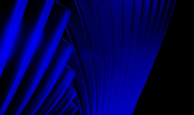 Diseño de fondo geométrico 3D de Gradiente Naval Abstracto