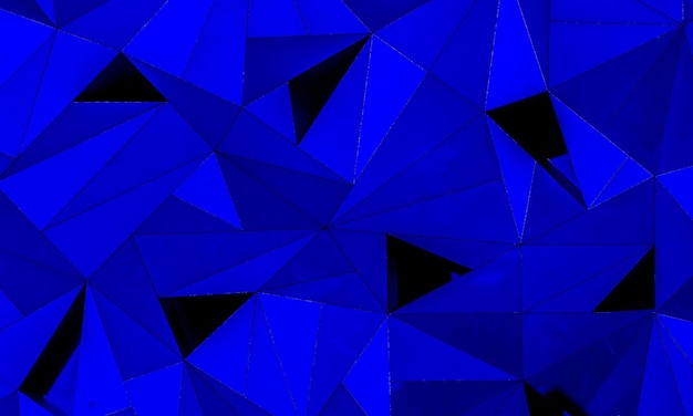 Diseño de fondo geométrico 3D de Gradiente Naval Abstracto