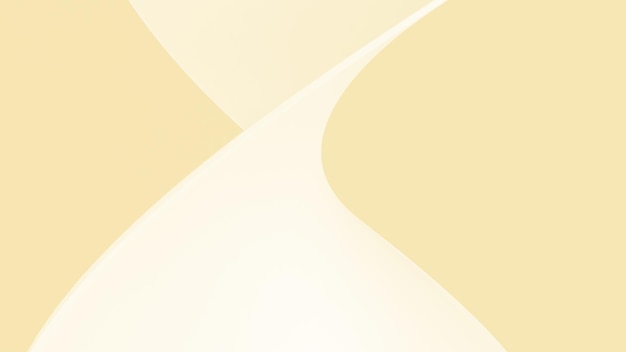 Diseño de fondo geométrico abstracto en 3D Color amarillo tranquilizador ligero