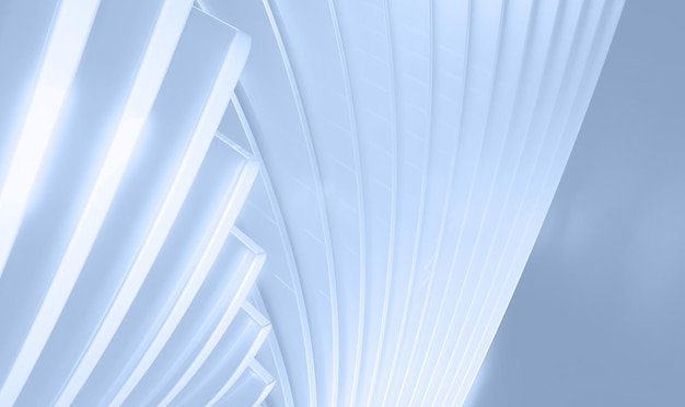 Diseño de fondo geométrico abstracto 3d Light Angel Blue