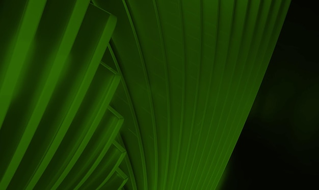 Diseño de fondo geométrico abstracto 3d Verde activo oscuro