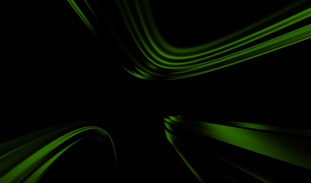 Diseño de fondo geométrico abstracto 3d verde activo