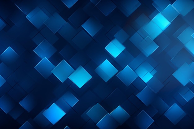 Diseño de fondo geométrico de color azul elegante