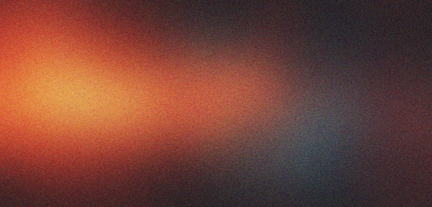 diseño de fondo de gradiente azul rosa suave y naranja con efecto de textura de ruido granulado