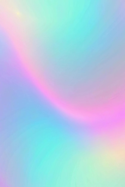 Diseño de fondo con gradiente holográfico de colores