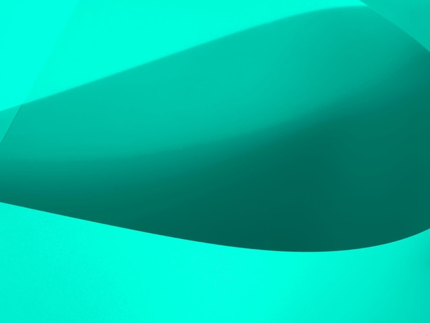 Diseño de fondo de hojas curvas abstractas en 3D