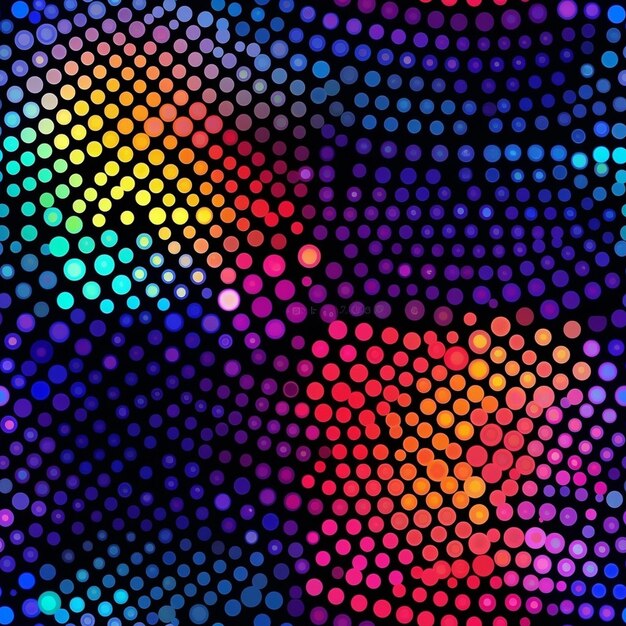 diseño de fondo de luces de neón abstracto de vector