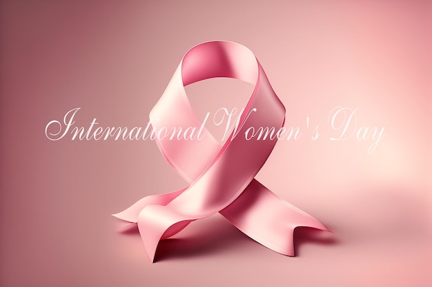 Diseño de fondo de marzo día de la mujer saludo día internacional de la mujer