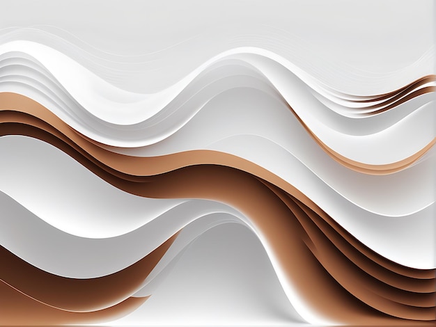 El diseño de fondo moderno de ondas de colores abstractos y brillantes