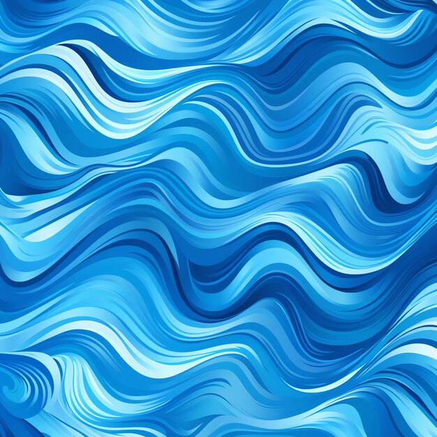 Diseño de fondo de ondas de agua de patrones sin fisuras