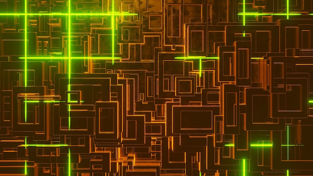 Diseño de fondo de pantalla y fondo de luz 3D