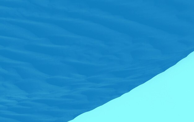 Diseño de fondo de papel curvo abstracto azul de mosaico duro claro