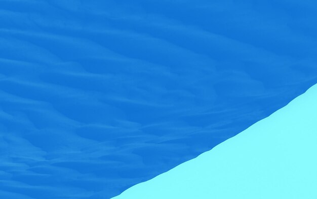 Diseño de fondo de papel curvo abstracto de color azul picton duro claro