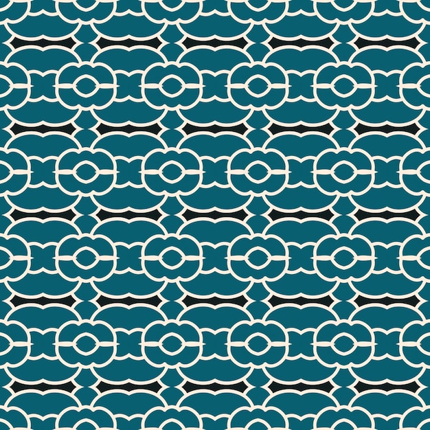 Diseño de fondo de papel tapiz de tela de patrón geométrico sin costuras