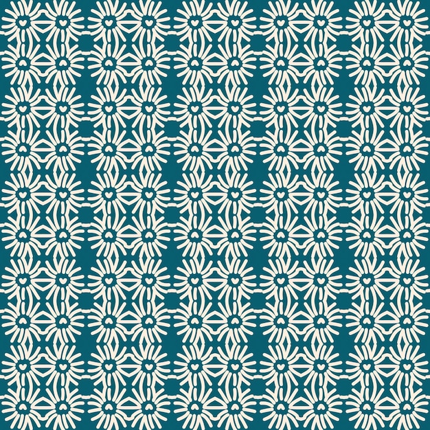 Diseño de fondo de papel tapiz de tela de patrón geométrico sin costuras