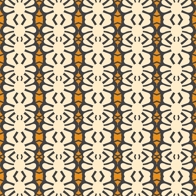 Diseño de fondo de papel tapiz de tela de patrón geométrico sin costuras